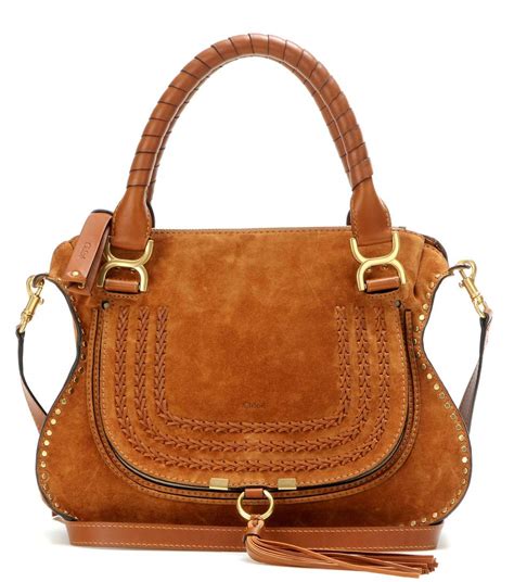 chloe marcie suede bag|chloe marcie bag nordstrom.